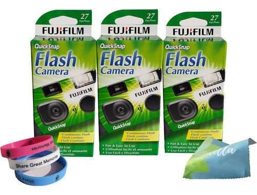 Fujifilm Quicksnap Flash Camara Desechable In Unidades) Una