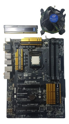 Combo Tarjeta Madre Gigabyte Ga-z97 Intel G1480 + 4gb Ram