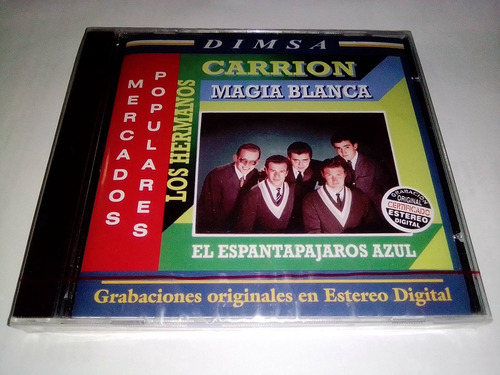 Los Hermanos Carrión Cd Magia Blanca Y Éxitos Dimsa 1999 Nvo