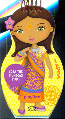 Mini Miki - Crea Tus Muñecas Indias Con Ashna - Playbac