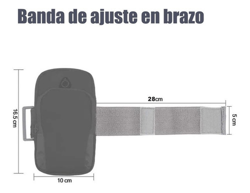 Funda Para Celular Para Correr Y Hacer Ejercicio, Azul Rey
