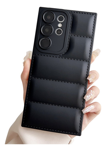 Funda De Tpu Prenda Rellena De Plumón Para Samsung Galaxy