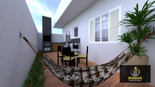 Casa Com 2 Dormitórios À Venda, 45 M² Por R$ 180.000 - Cibratel Ii - Itanhaém/sp - Ca1402