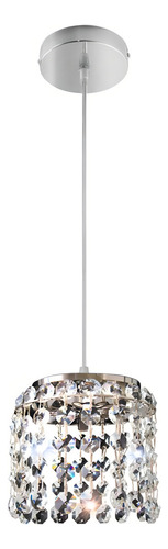 Pendente Milado Cristal Redondo 1 Lâmpada G9 Bronzearte