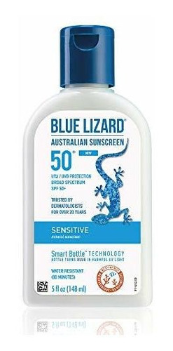 Protector Solar Mineral Sensible Blue Lizard Óxido De Zinc