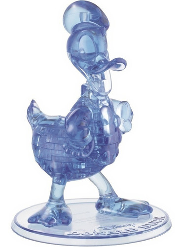 Rompecabezas De Cristal 3d Disney Pato Donald 39 Piezas