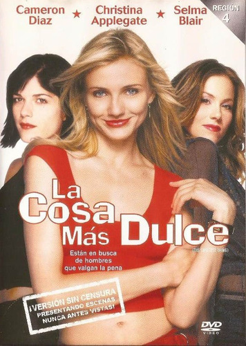 La Cosa Mas Dulce - Cameron Diaz - Dvd - Original!!!