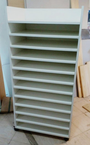 Mueble Exhibidor Librerías Comercios Cartulinas Goma Eva