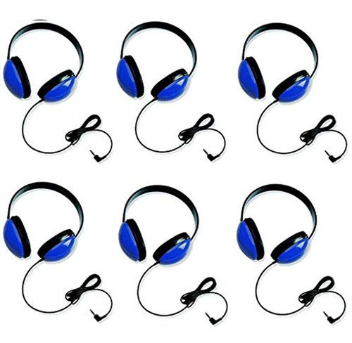 Califone 2800-bl Primeros Auriculares Estéreo Escuchar, Azul Color Blue