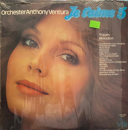 Orchester Anthony Ventura - Je T'aime 5. Vinilo, Lp, Album.