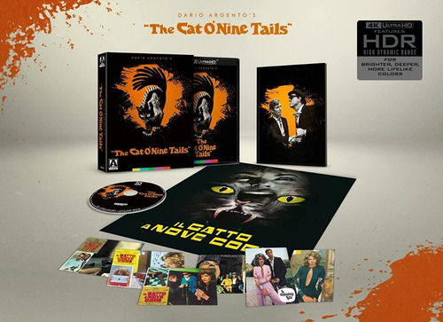 The Cat O´nine Tails D.argento: 4k Ultra Hd Limited Edition
