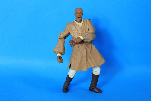 Mace Windu Star Wars Figura Coleccion (Usado)
