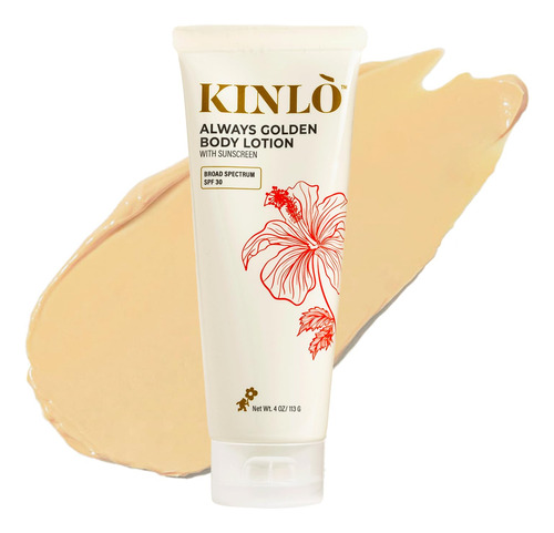 Kinlo Always Golden Body Lotion - Spf 30, 4 Onzas Liquidas S