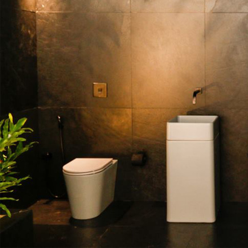 Imagen 2 de 8 de Mueble Diseño Lavadero Cuadrado Bacha Jardin Exterior L26