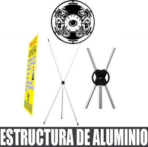 Banner De 1.80x.80 Estructura De Aluminio