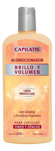 Capilatis Acondicionador Brillo Y Volumen X 420ml