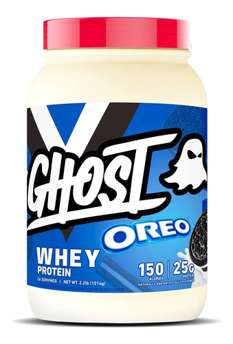 Ghost Whey Protena En Polvo, Oreo - 2 Libras, 0.88oz De Prot