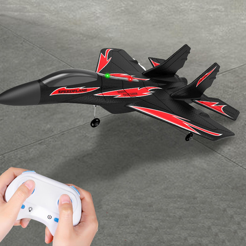 Rc Planeador Rc Avión Regalo Resistente Profesional Negro
