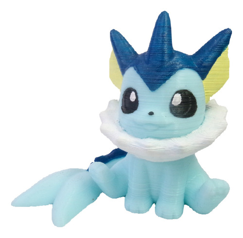 Vaporeon Pokémon De Colección En Impresión 3d