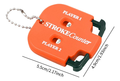De De Golf Scuent De Golf Manual De Indicador Plaque Naranja