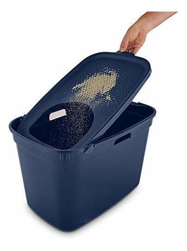 Caja De Arena Entrada Superior Petco Brand So Phresh Navy