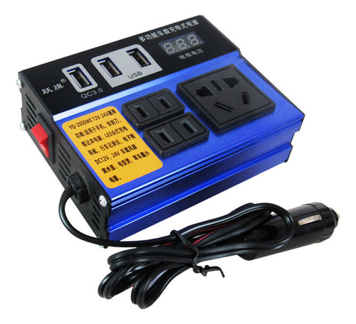 Convertidor De Corriente Inversor A Bordo 12v24v A 220v A