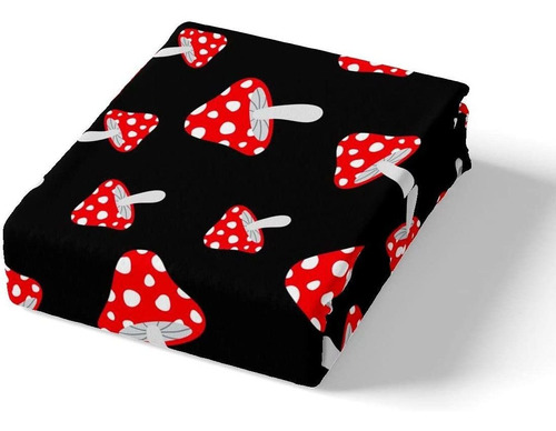 Lindo Juego De Ropa De Cama De Hongos Juego De Funda De...