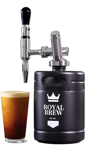 The Original Royal Brew Nitro Cafetera Fria  Regalo Para Los