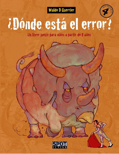 Libro: ¿dónde Está Error? N°4: Un Libro-juego Niños