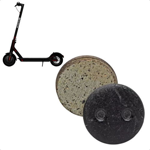 2 Pares Pastilha Freio Para Patinete Compativel Xiaomi M365