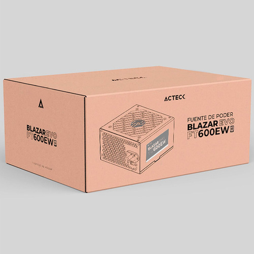 Fuente de Poder para Pc Acteck Blazar Evo Es-05003ew Color Blanco
