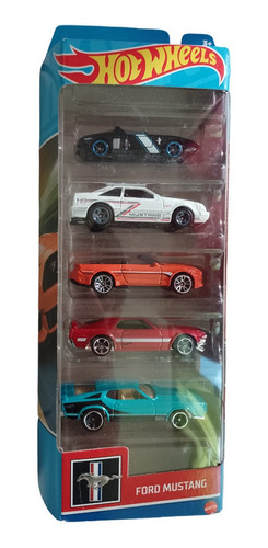 Hot Wheels 5 Pack Ford Mustang 2022