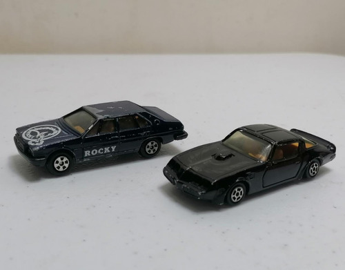 Ertl Lote 2 Carros 1/64 Pontiac Firebird Rocky Ill