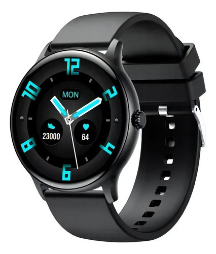 Smartwatch Colmi L10 Fhd Black Voz Llamadas Ip67 Spo2 Color de la caja Blanco Color de la malla Negro Diseño de la malla Silicona