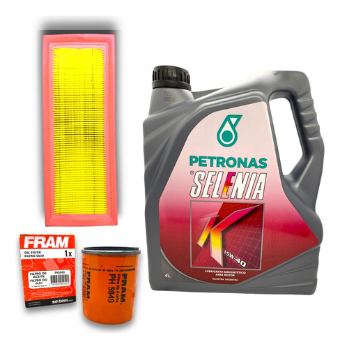 Kit Fiat Palio Grand Siena 1.4 2 Filtros + Aceite Selenia