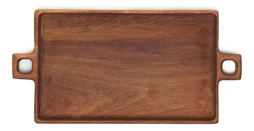 Bandeja De Madera De Parota Rectangular Cazu