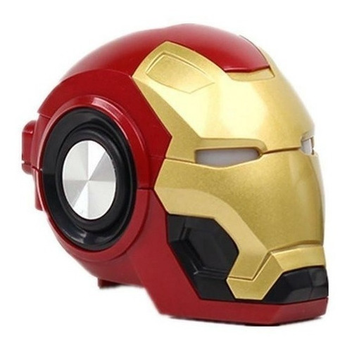 Bocina Led Bluetooth Casco Iron Man Avengers Vengadores