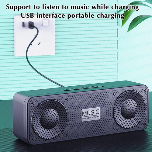 Altavoz Bluetooth Inalámbrico S18, Subwoofer Portátil For