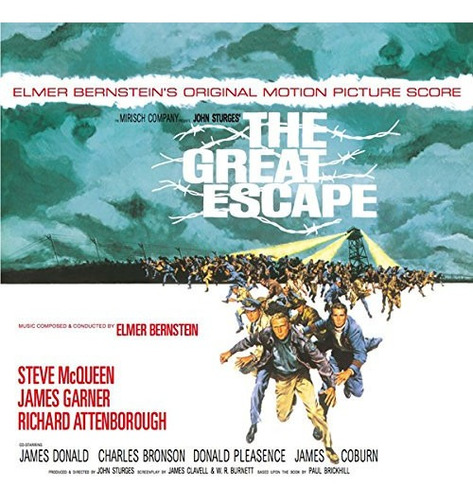 The Great Escape Elmer Bernstein Soundtrack 2lp Vinilo Nuevo