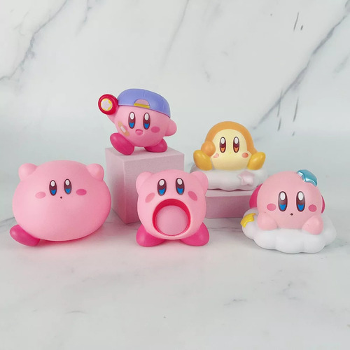 Kirby Star Set 8 Figuras Pixie Mirror Maze Capsule Doll