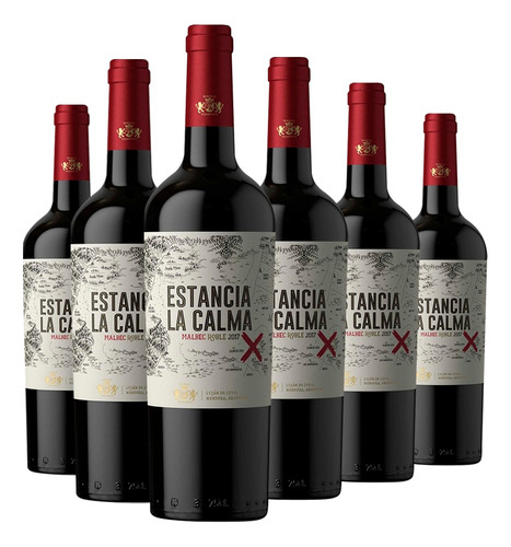 Vino Estancia La Calma Malbec 6x750cc Bodega Viamonte