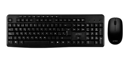 Kit Teclado Y Mouse Acteck Kt28 Inalámbrico Usb Ac-931748