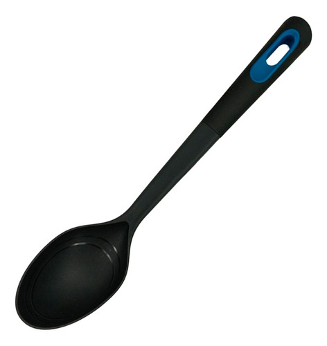 Colher Em Silicone Desire Preto Fackelmann Cor Preto e azul