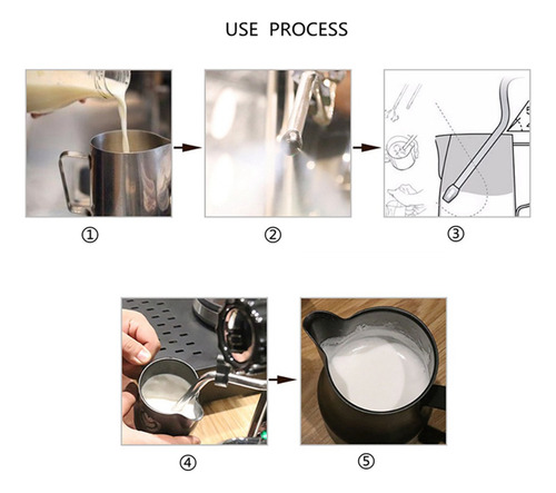 Boquilla Para Máquina De Café Espuma De Leche De Acero