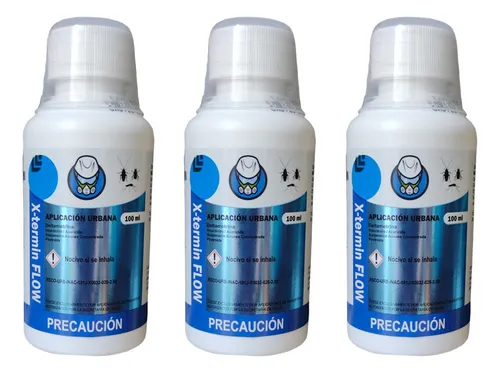 comprar Biothrine Flow Insecticida Chinches Pulgas Arañas 3pz 100 Ml