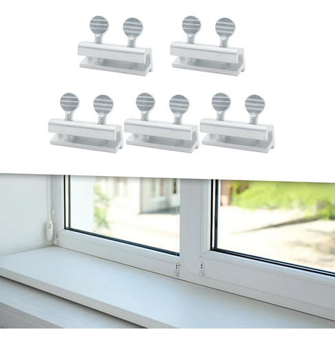 Tope De Bloqueo De Puerta Limitador De Ventana 45x5,5x33mm