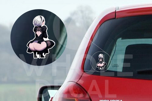 Nier Automata Yorha No.2 Type B Decal Doujin Vinilo Troquel