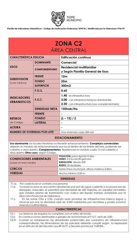 Imagen 6 de 6 de Terreno Lote En Venta Ubicado En Ricardo Rojas, Tigre, G.b.a. Zona Norte