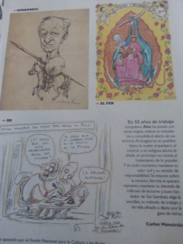 Imagen 3 de 4 de Revista El Chamuco Especial Rius Queremos Tanto A Rius