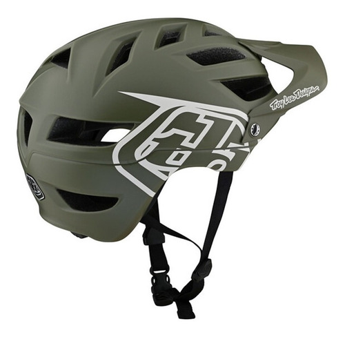 Casco Troy Lee Designs A1 Helmet Drone Steel Green